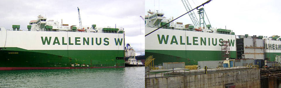 Vessel conversion Wallenius Marine